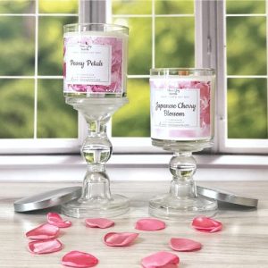 peony-cherry blossom-scent-candles