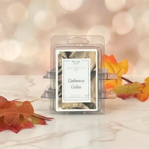 warm luxe cashmere wax melts